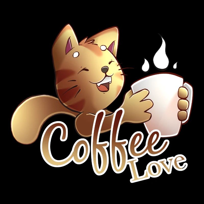 Katze Kaffee Liebe