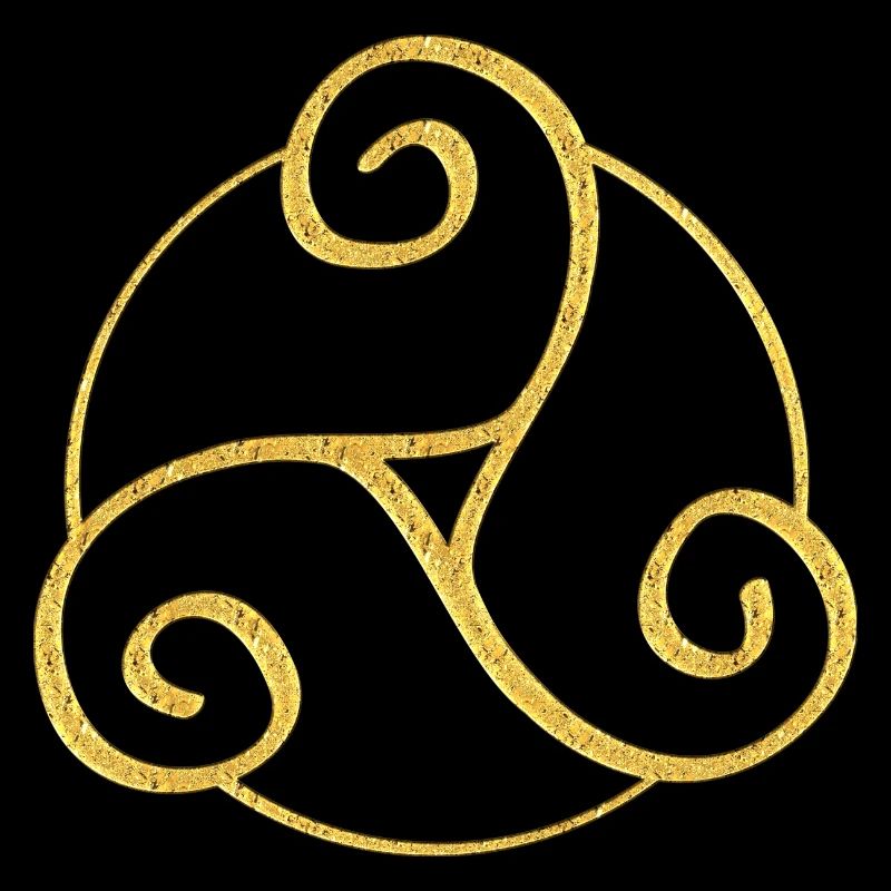 Triskele - Celtic Symbol 3