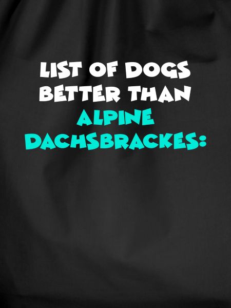 Alpine Dachsbrackes