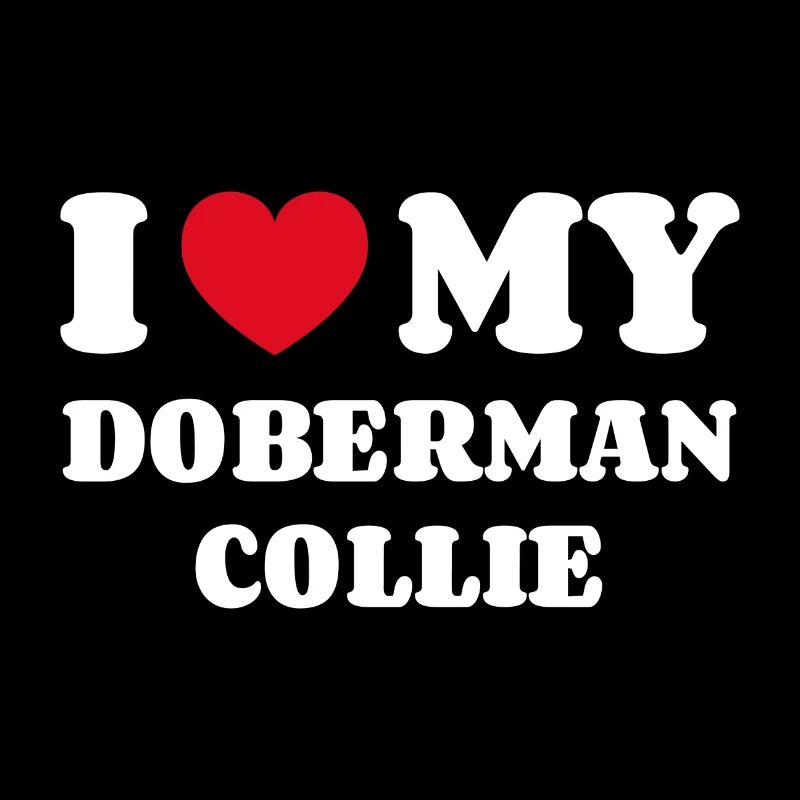 J’aime mon Doberman Collie
