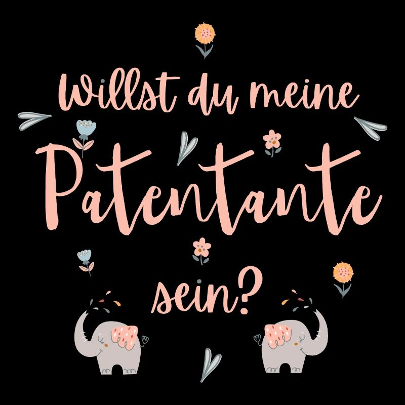 Willst du meine Patentante sein?