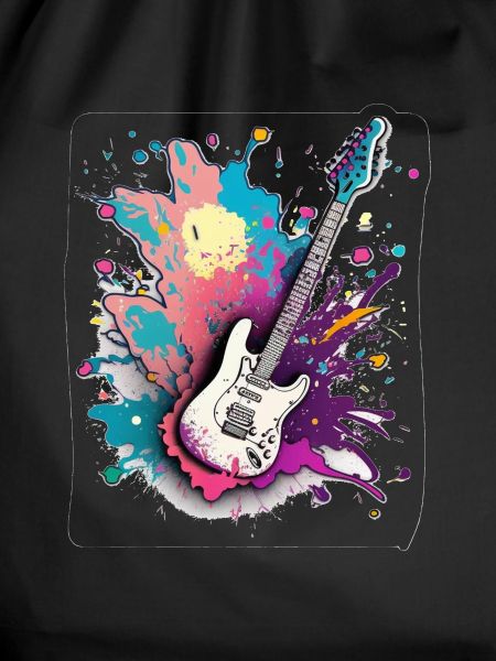 Bass Guitar explosion