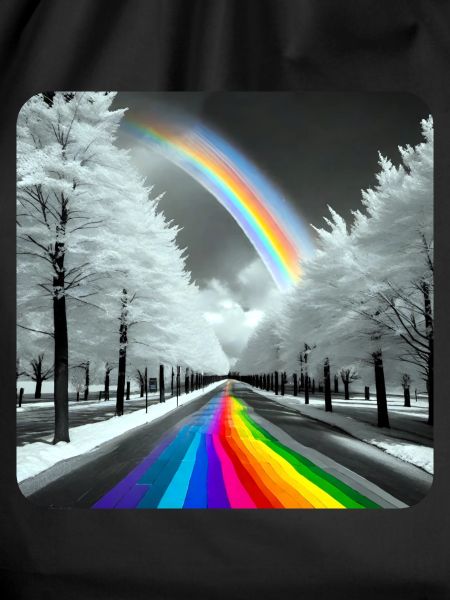 Rainbow in the city