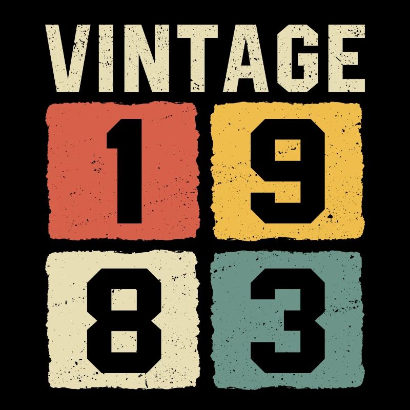 Vintage 1983 Born 1983