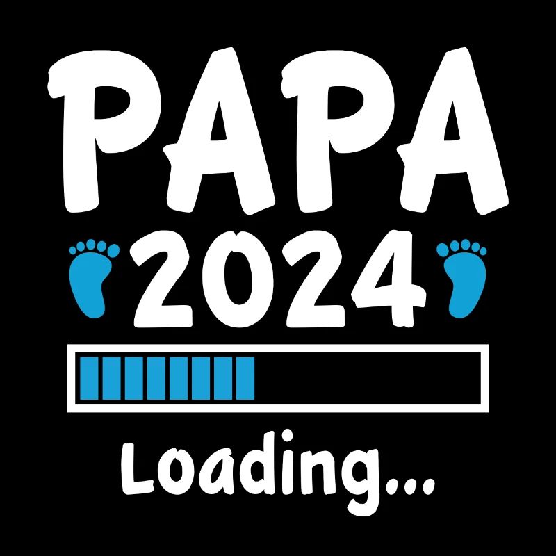 Papa Geschenk für werdende Vater Papa 2024 Loading