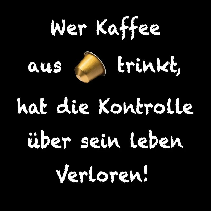 Kaffe Kapsel Kontrolle Verloren Müde Geschenk