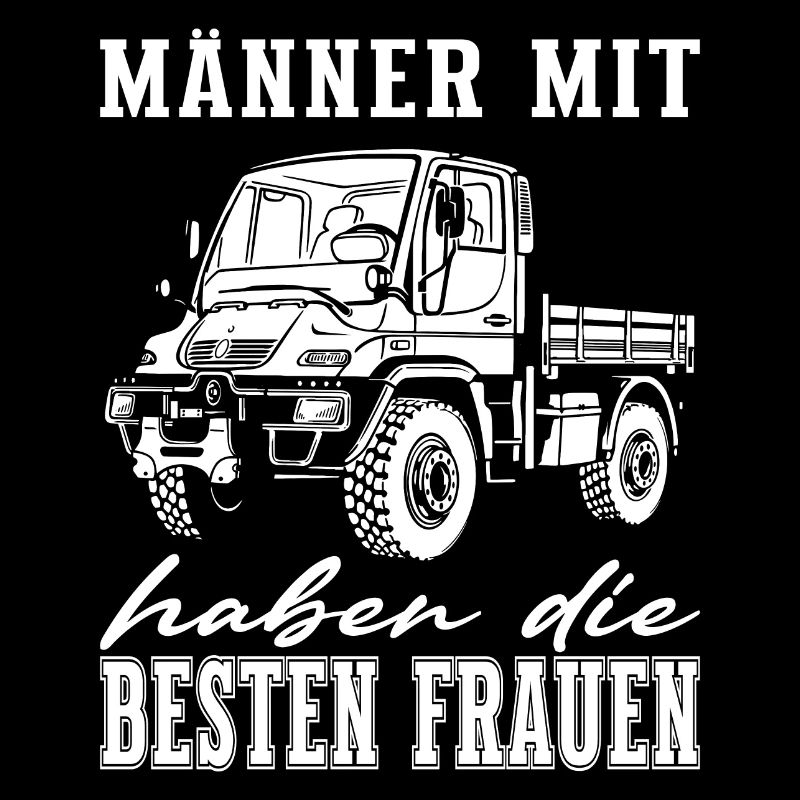 Männer mit Unimog - Offroad - Universal Motorgerät