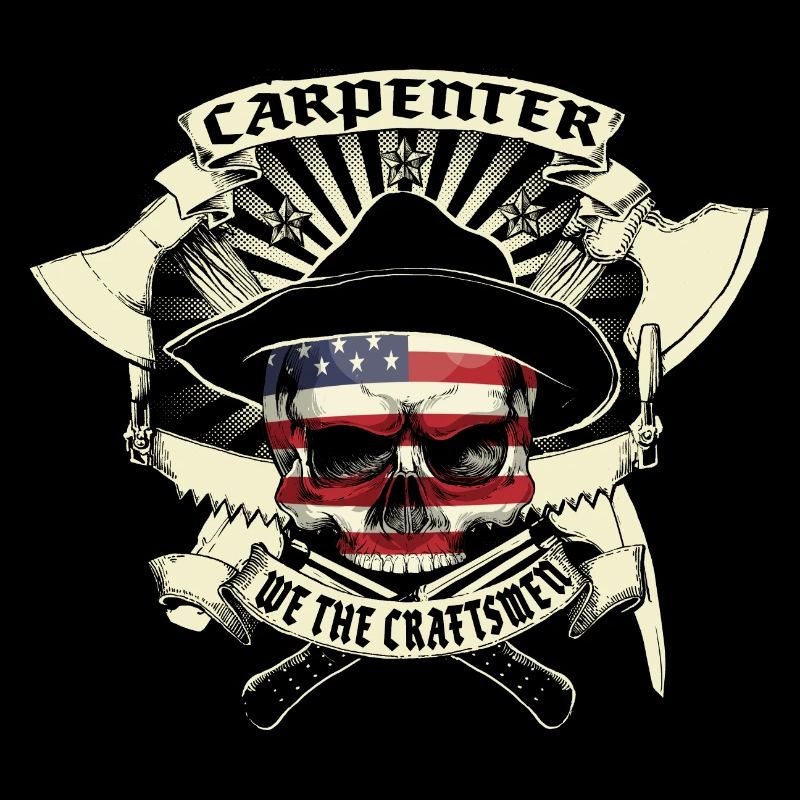 Zimmermann Carpenter Totenkopf Logo