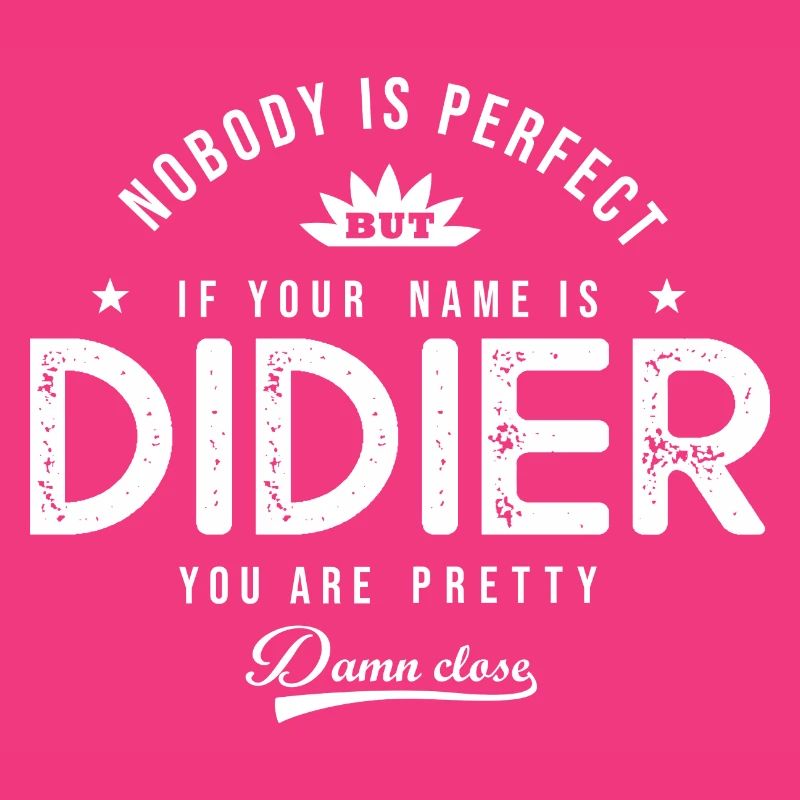 Didier personalized gift first name didier