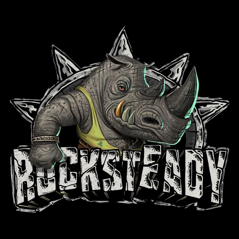 TMNT Mutant Mayhem Mit Rocksteady