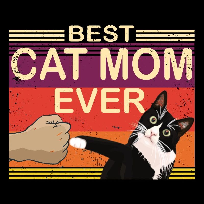 Chatamama Mère Chat Cat Maman Cadeau