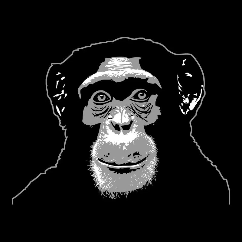 Schimpanse - Affe
