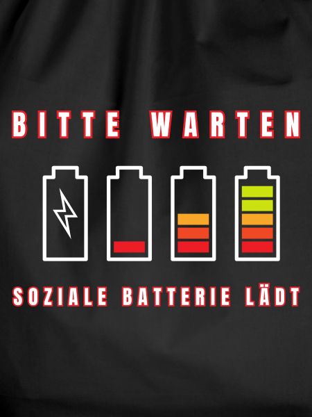 Soziale Batterie laden Design