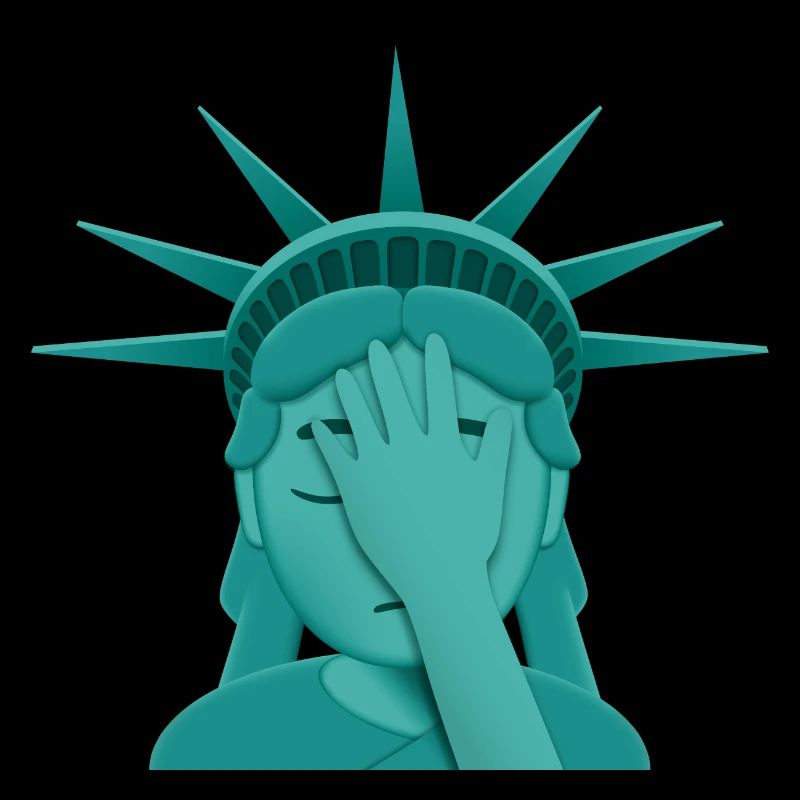 Facepalm Freiheitsstatue