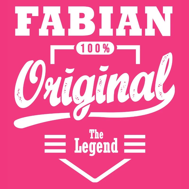 Fabian original personalisiertes Geschenk Vorname fabian