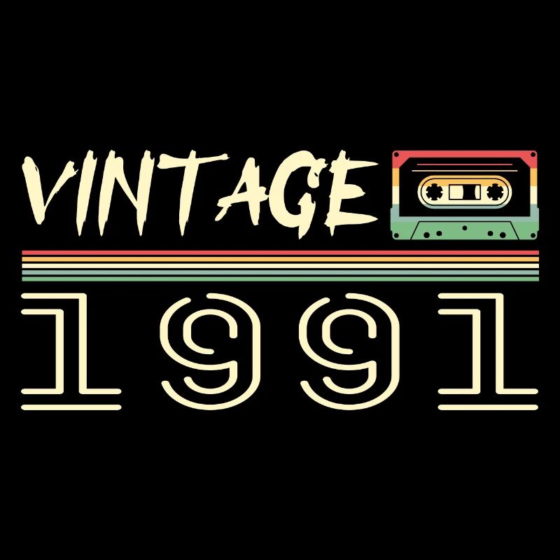 1991 Original 1991 Retro 1991 Geburtstagsgeschenk