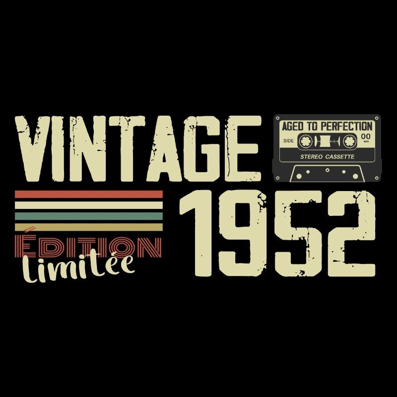 1952 Vintage Retro 1952 Geburtstagsgeschenk