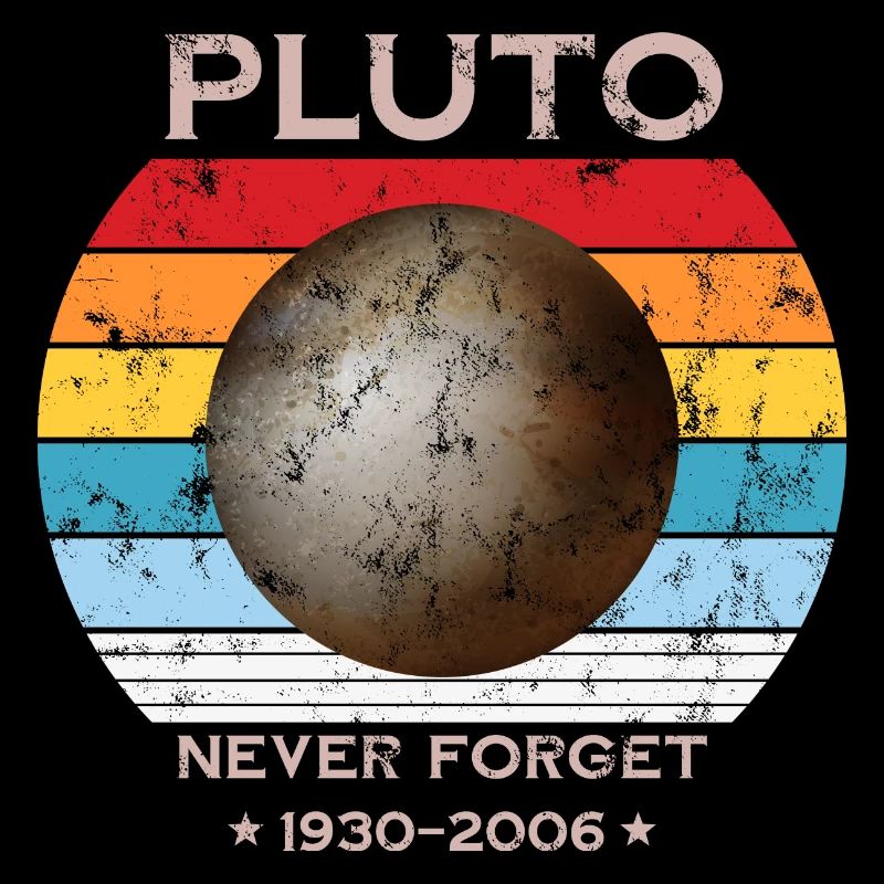 pluto never forget, planet shirt, astronaut shirt