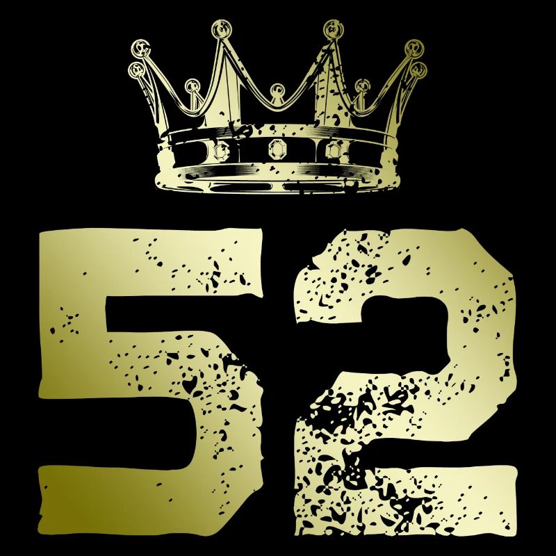 52 Zahl Krone