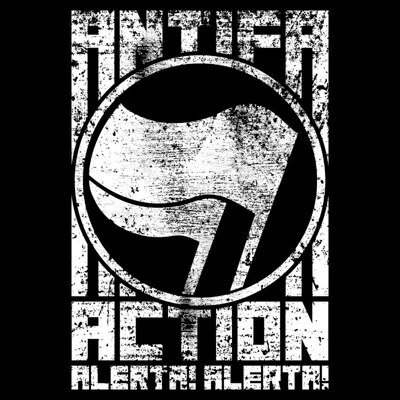 Antifa Action - Alerta! Alerta! (White)