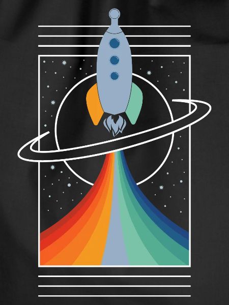 Rocket (colourful) 01