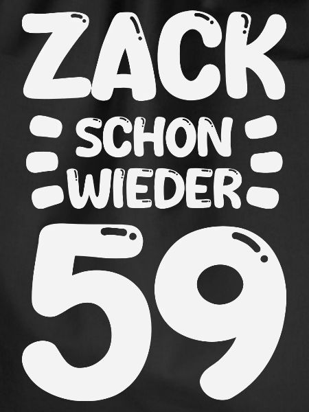 Zack 59 again! Birthday