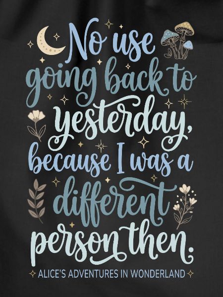 Inspirierendes Zitat – "Yesterday" (Gestern)