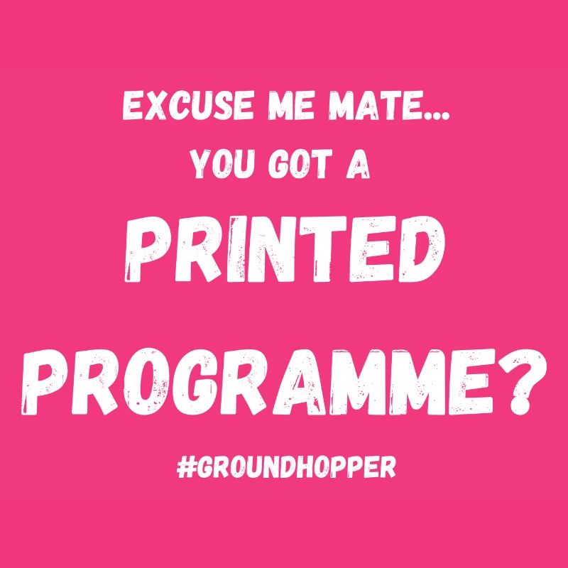 Printed Programme? design