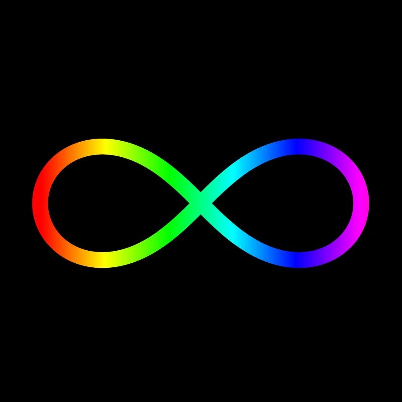 Lemniscate Rainbow Sacred Geometry