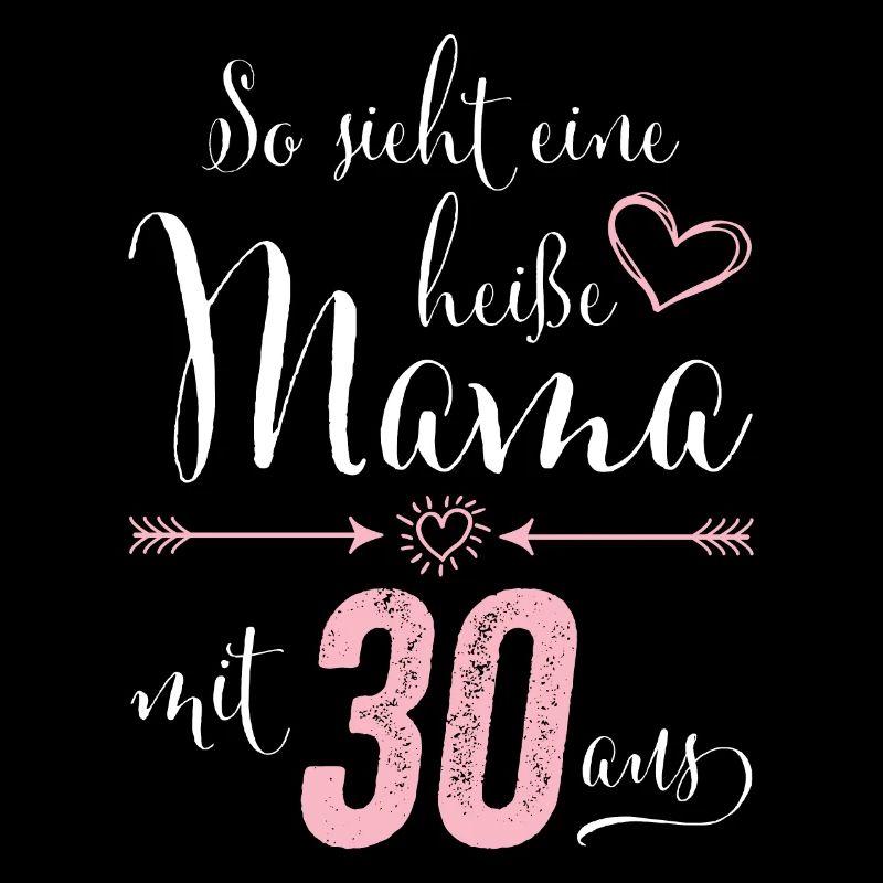 So sieht eine heiße Mama mit 30 Jahren aus