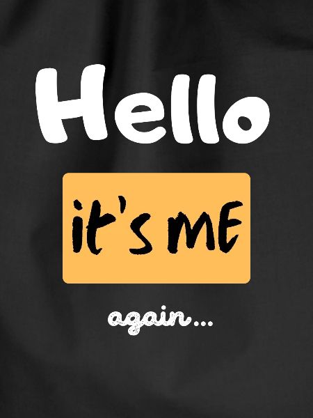 Hello it s me again...