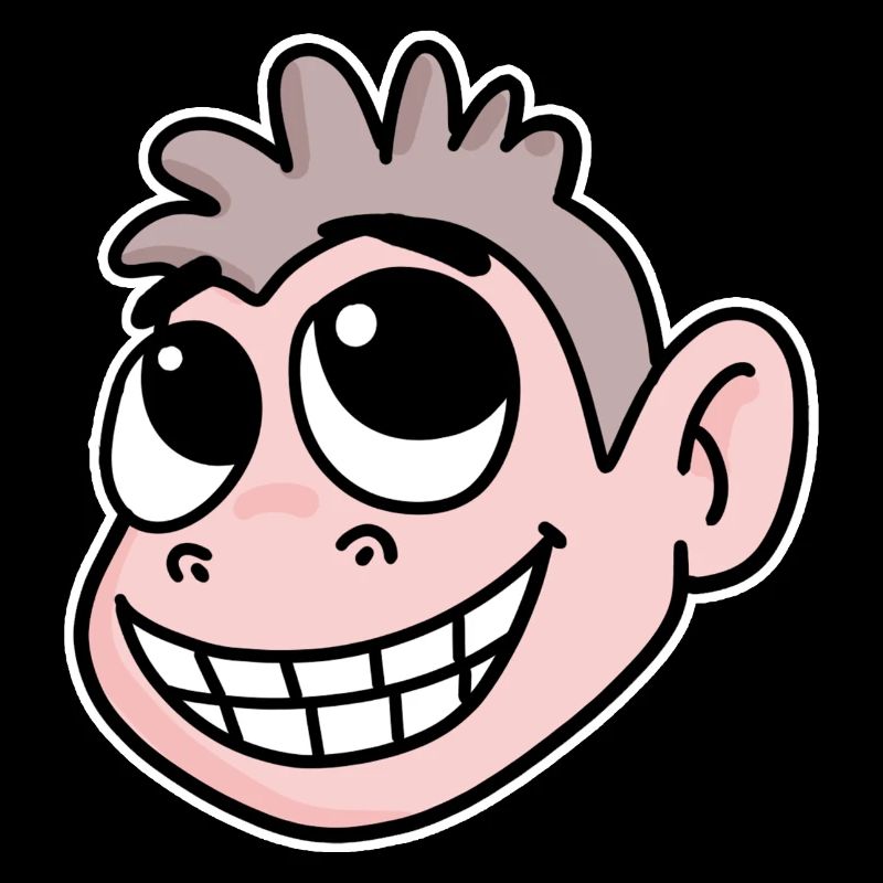 Funny Monkey Head
