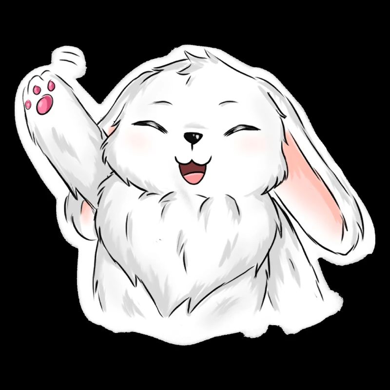Winkender Hase