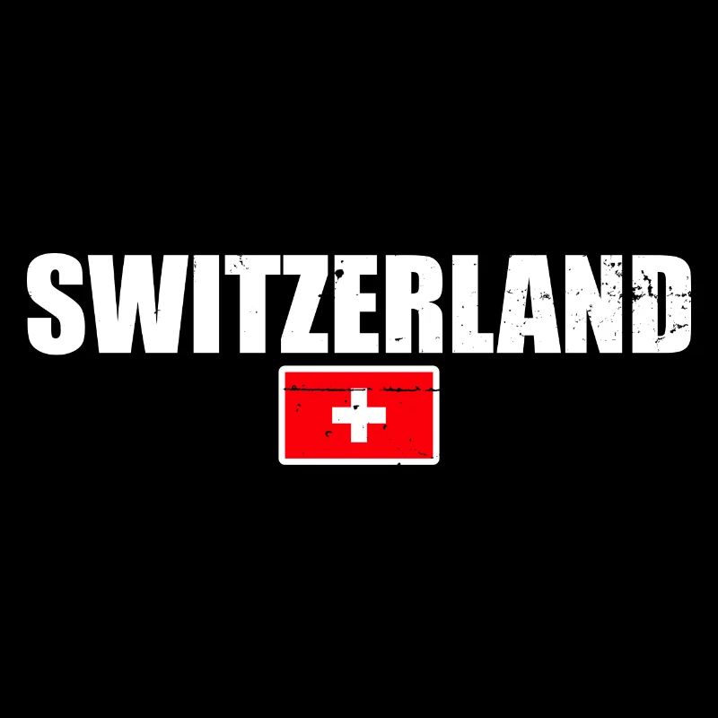Schweiz Vintage Schweizer Flagge