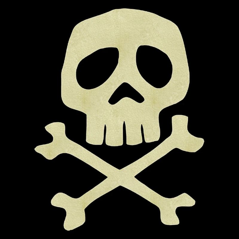 Danzig Style Captain Harlock Skull Crossbones / Jo