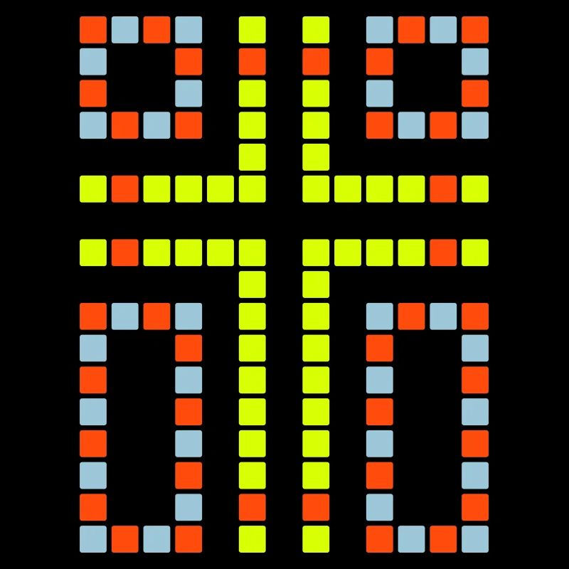 Kreuz Muster Grafik