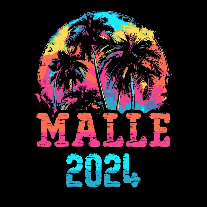 Malle 2024 Team Palms Multicolore