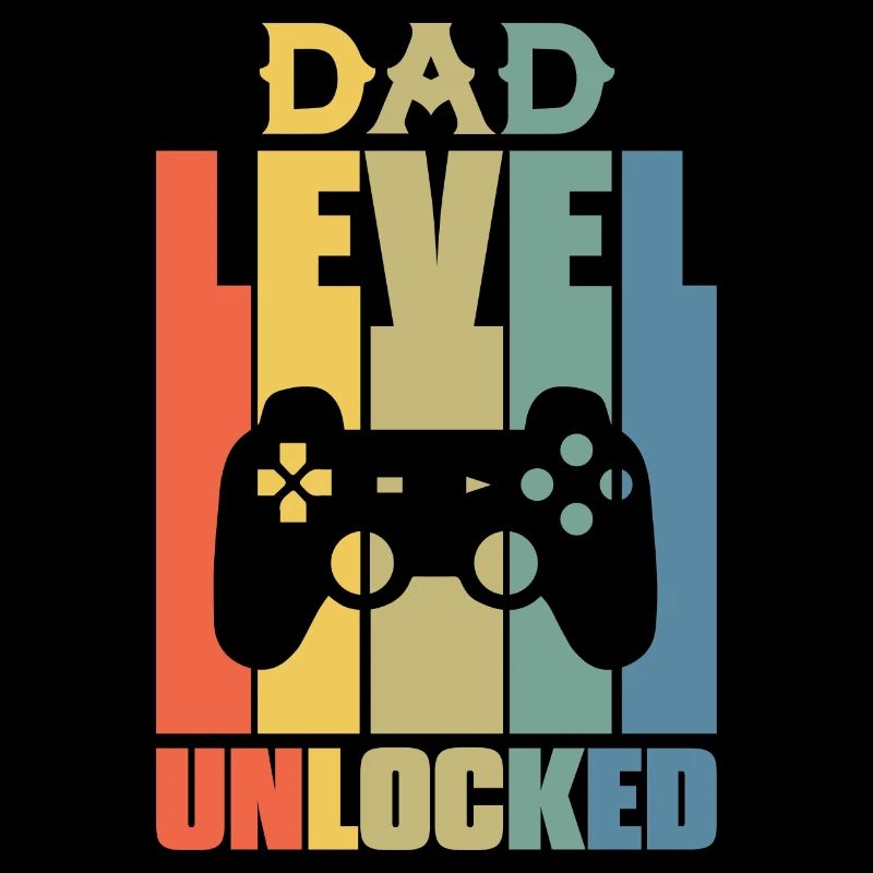 Dad Level Unlocked Gaming New Dad