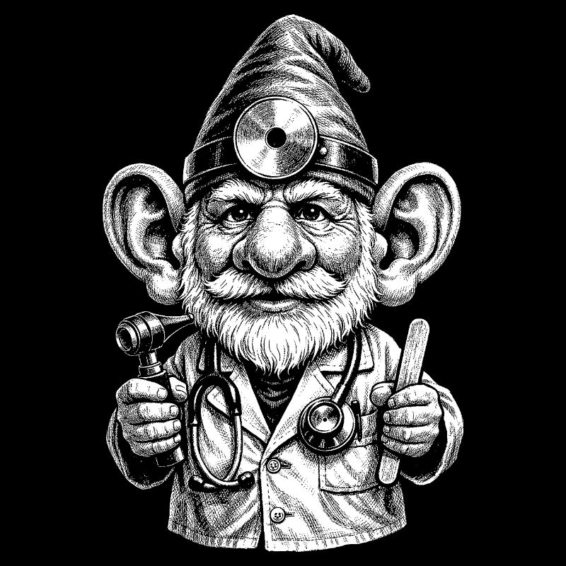 Pouce levé du Docteur Gnome.