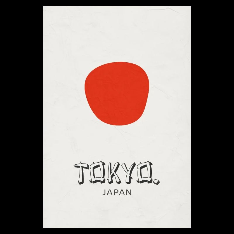 Tokyo Poster – Modern Design Statement