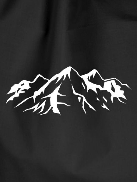 Mountains outline