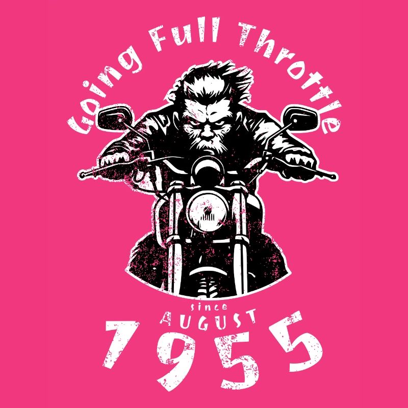 70. Geburtstag Going Full Throttle Since 08/1955
