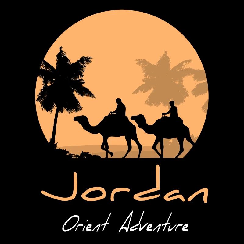Jordanien - Dromedar - Kamel - Karawane