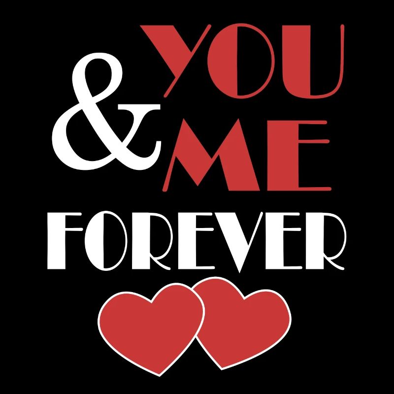 You & me forever Valentinstag Geschenk