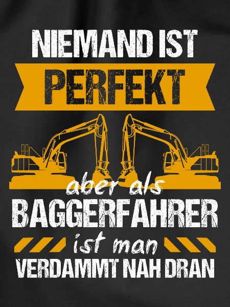 Bagger Baggerfahrer Baggern Geschenk