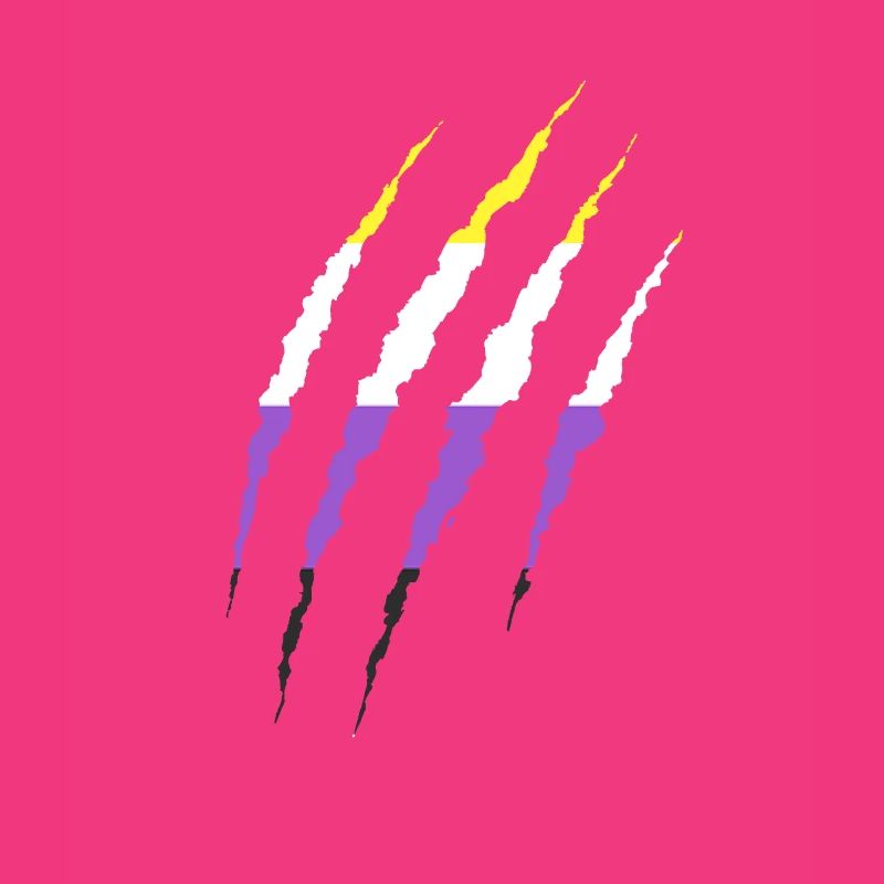 Non Binary Non-Gender Non-Binary Flag Gift