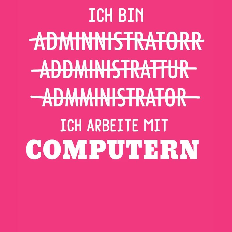 Admin Administrator Programmierer Geschenk