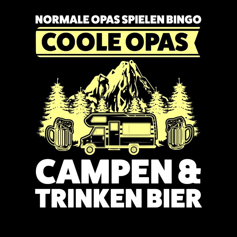 Camper Opa Campen Geschenk