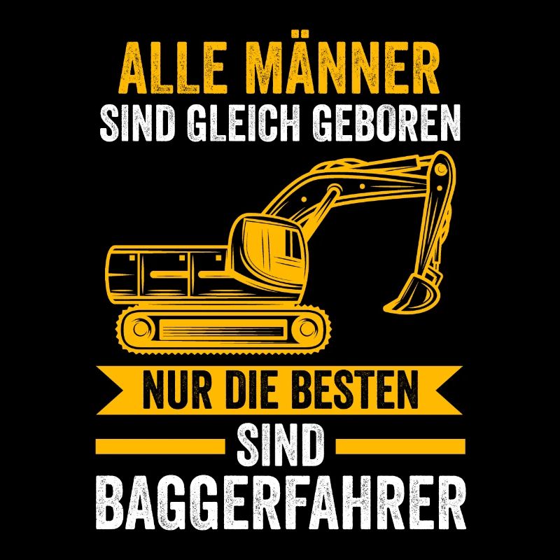 Baggerfahrer Job Baggerführer Geschenk