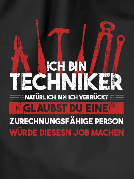 Techniker Beruf Technik Geschenk